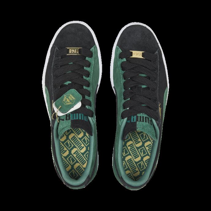 Baskets Remasterisées En Daim Archive Puma Canada White-dark Night-pristine
