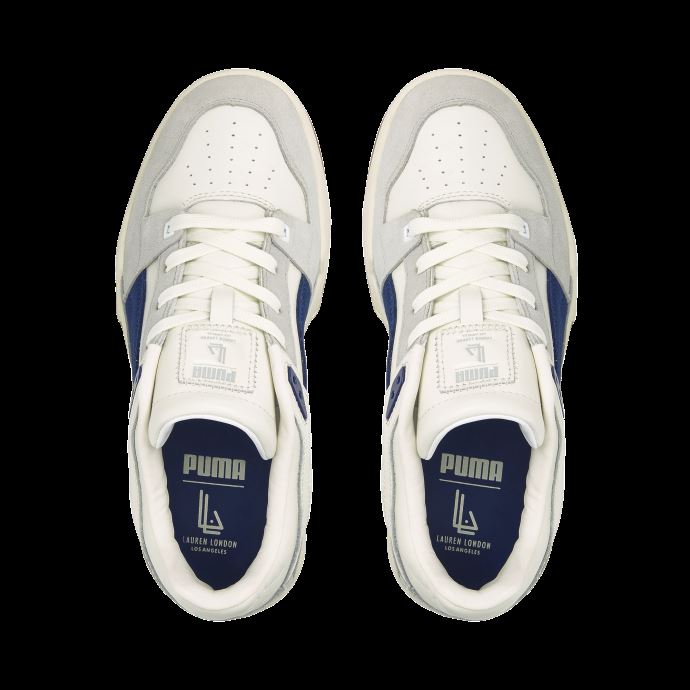 Puma Baskets Canada X Lauren London Slipstream Femme Vanille Ice-state Blue
