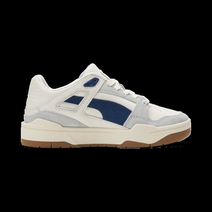 Puma Canada X Lauren London Slipstream Lo Baskets Pour Grands Enfants Vanille Ice-estate Bleu
