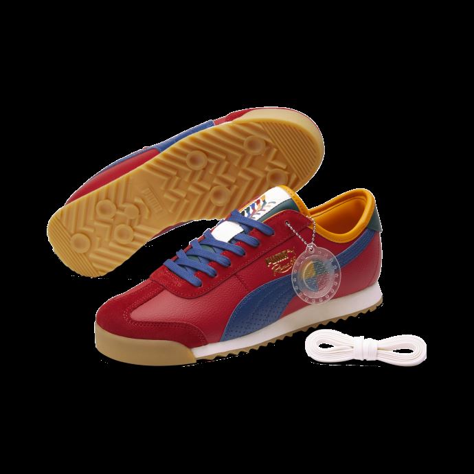Puma Canada Roma '68 New Heritage Baskets Burnt Red-blazing Blue-gold