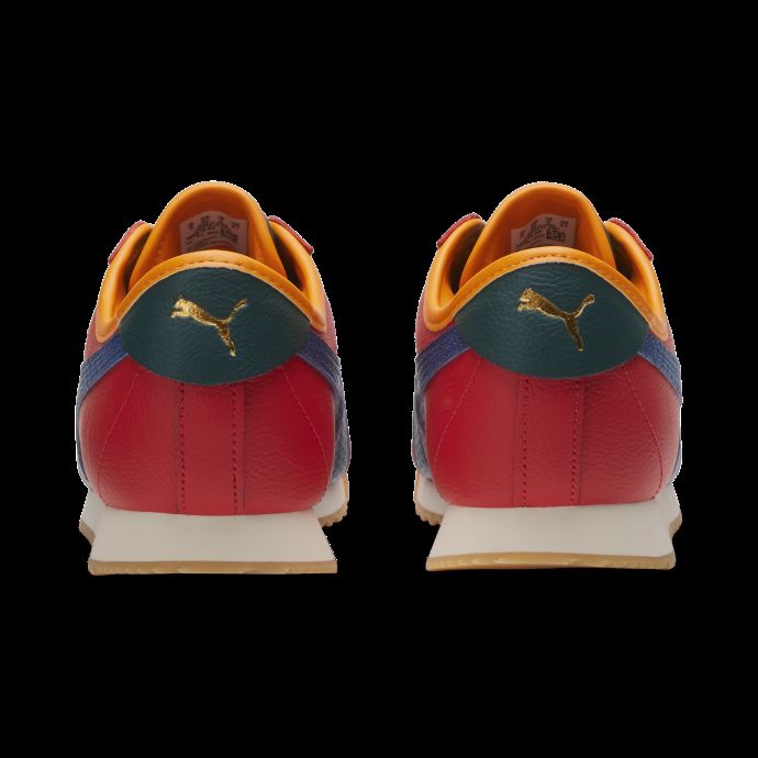Puma Canada Roma '68 New Heritage Baskets Burnt Red-blazing Blue-gold
