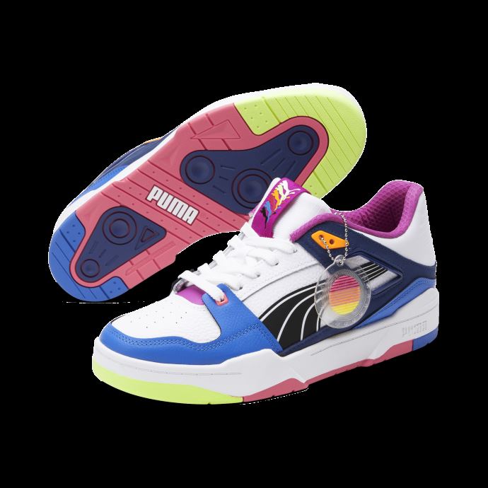 Baskets Slipstream Sunset Puma Canada Blanc-noir-bleumazing