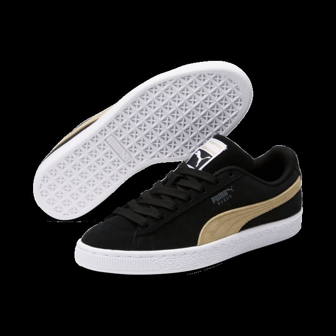 Baskets Puma Canada Suede Classic T7 Pour Femmes Noir-sable Clair-blanc