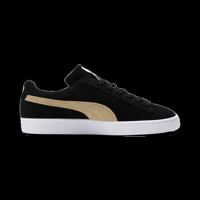 Baskets Puma Canada Suede Classic T7 Pour Femmes Noir-sable Clair-blanc
