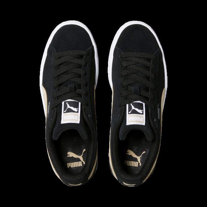 Baskets Puma Canada Suede Classic T7 Pour Femmes Noir-sable Clair-blanc
