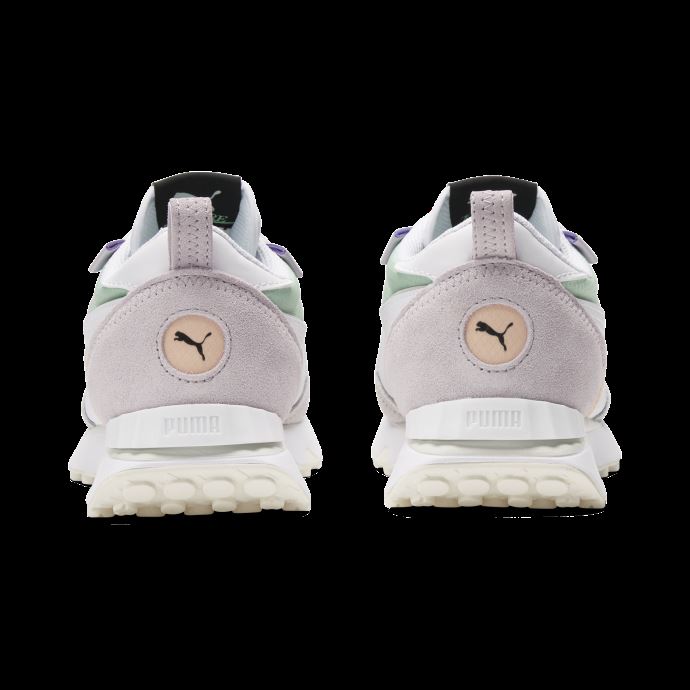 Baskets Femme Rider Future Vintage Puma Canada Brouillard Blanc-lavande
