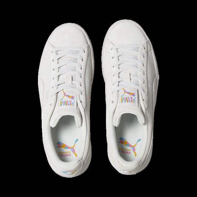 Baskets Sportswear By Puma Canada En Daim Classiques Pour Femmes Nimbus Cloud-harbor Mist
