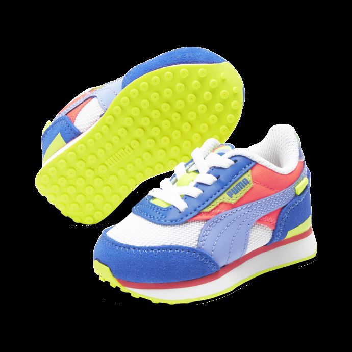 Chaussures Pour Tout-petits Puma Future Rider Lollipop White-elektro Purple