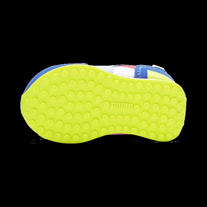 Chaussures Pour Tout-petits Puma Future Rider Lollipop White-elektro Purple
