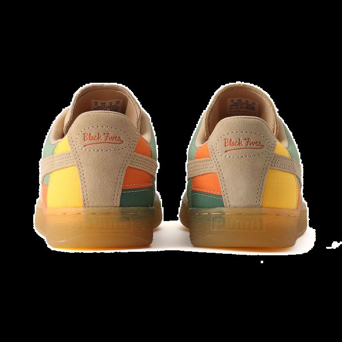 Baskets Puma Canada X Fives En Daim Vert Sable Clair
