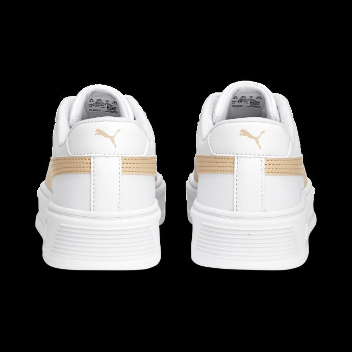 Baskets à Plateforme Smash V3 Blanches Et Cajou Femmes Puma Canada
