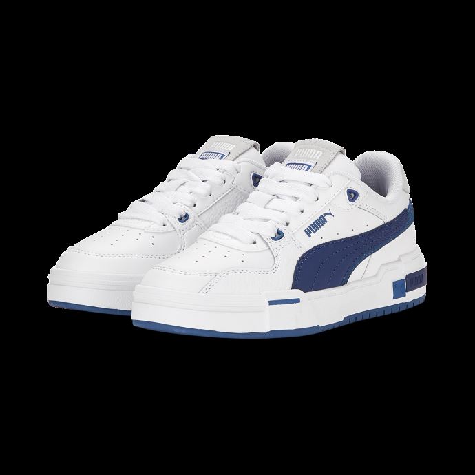 Ca Pro Glitch Big Baskets Enfant Puma Canada Blanc-bleu Lac-gris Plume