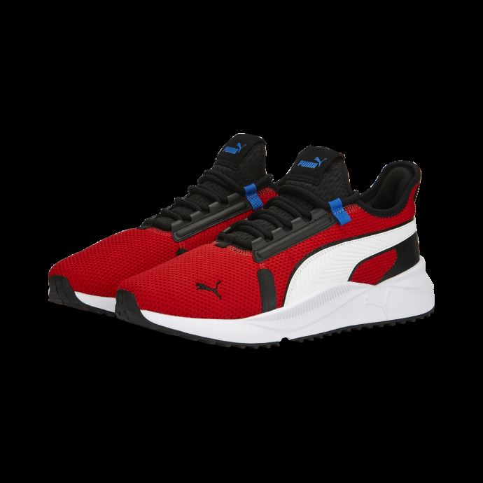 Baskets Unisexes Pacer Future Street Knit Puma Canada For All Time Rouge-blanc-noir