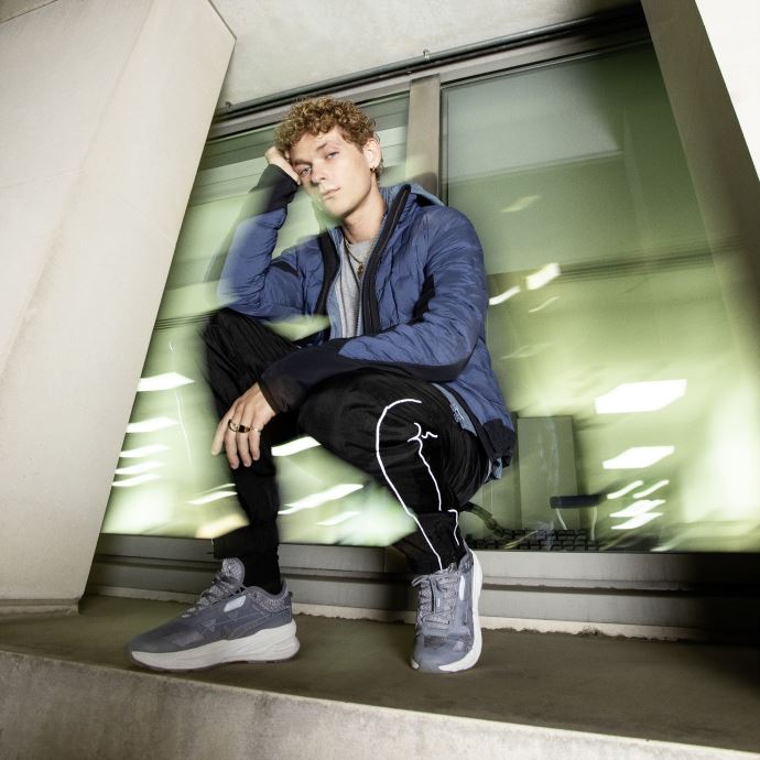 Baskets Puma Canada Extent Nitro Cordura Carreaux Gris-gris Glacial
