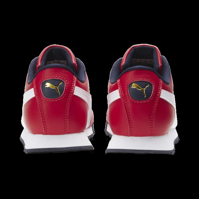 Baskets Puma Canada Roma Country Big Kids' Red-white-peacoat à Haut Risque
