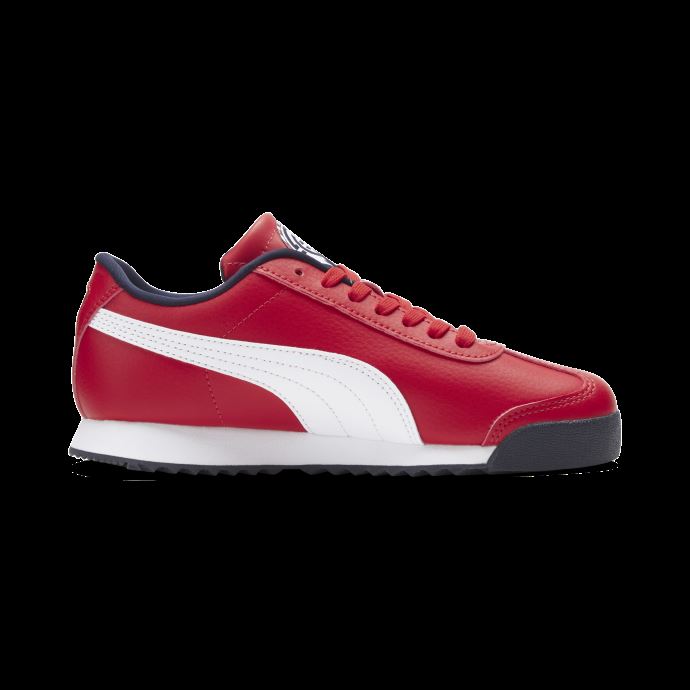 Baskets Puma Canada Roma Country Big Kids' Red-white-peacoat à Haut Risque

