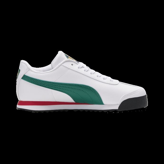 Baskets Puma Canada White-alpine Green-team Gold Roma Country Grands Enfants
