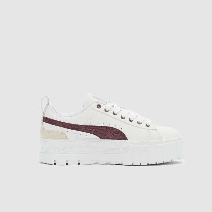 Baskets Puma Canada X Aitana Mayze Swirl Femme White-dusty Plum-pristine
