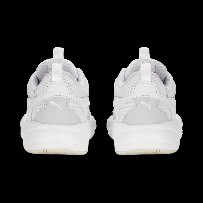 Puma Canada Rs-x Efekt Premium Chaussures Pour Tout-petits Blanc-gris Plume
