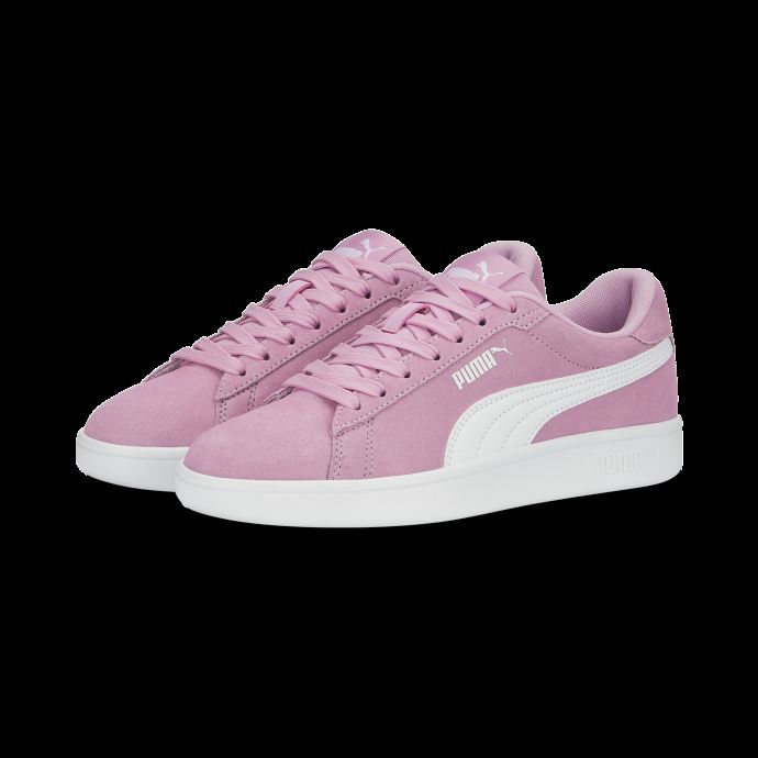 Baskets En Daim Smash 3.0 Jeunesse Lilas Mousseline-blanc Puma Canada