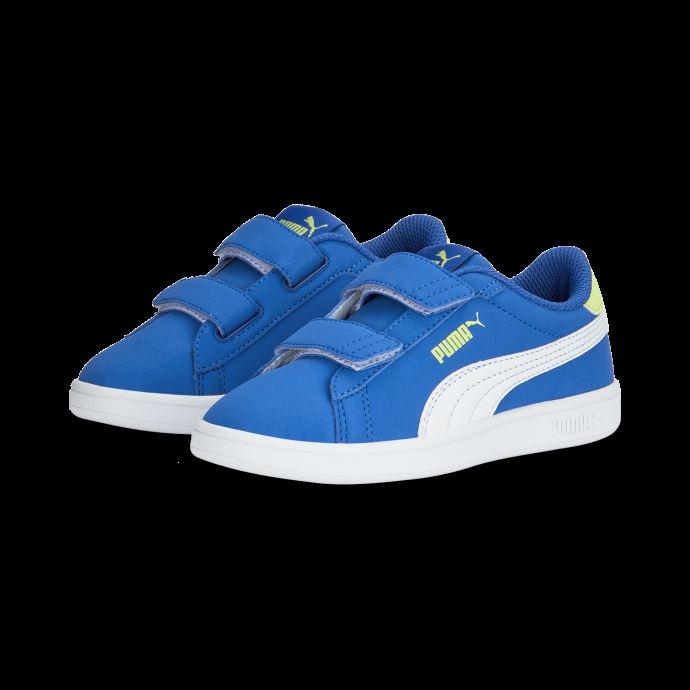 Baskets Puma Canada Smash 3.0 Buck Enfant Victoria Bleu-blanc-nénuphar