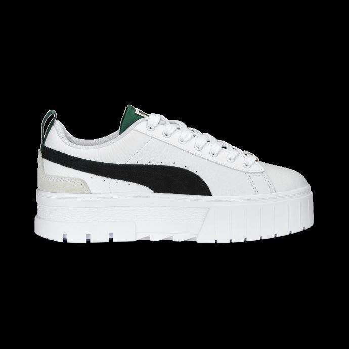 Puma Canada Baskets Mayze Archive Remastered Femmes Blanc-noir-vine
