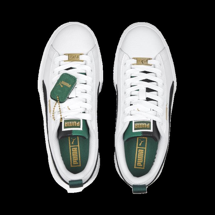 Puma Canada Baskets Mayze Archive Remastered Femmes Blanc-noir-vine
