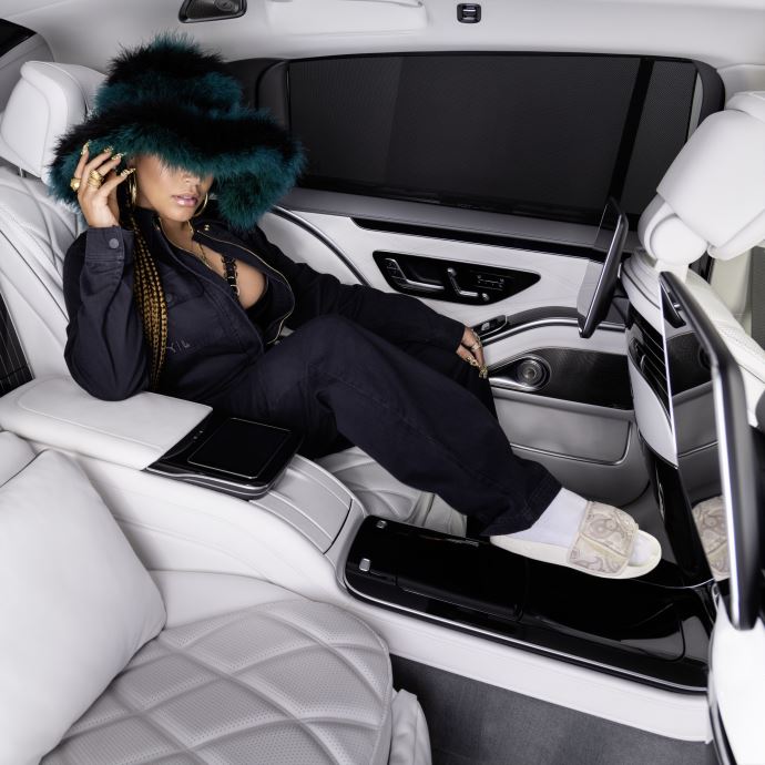 Puma Canada X Lauren London Leadcat 2.0 Sandales Femme Vanille Ice-fungi
