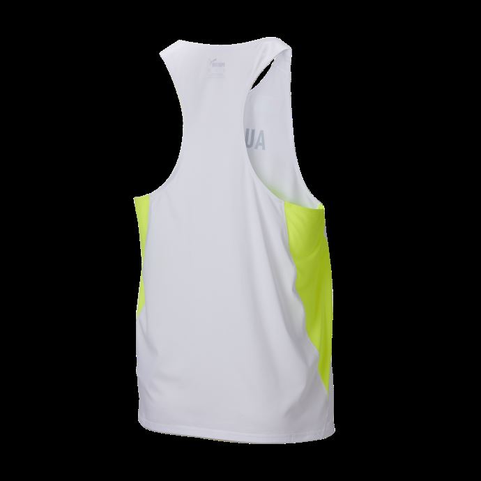Blanc-au-po Puma Canada Athlétisme Australie Maillot De Marathon Pour Hommes