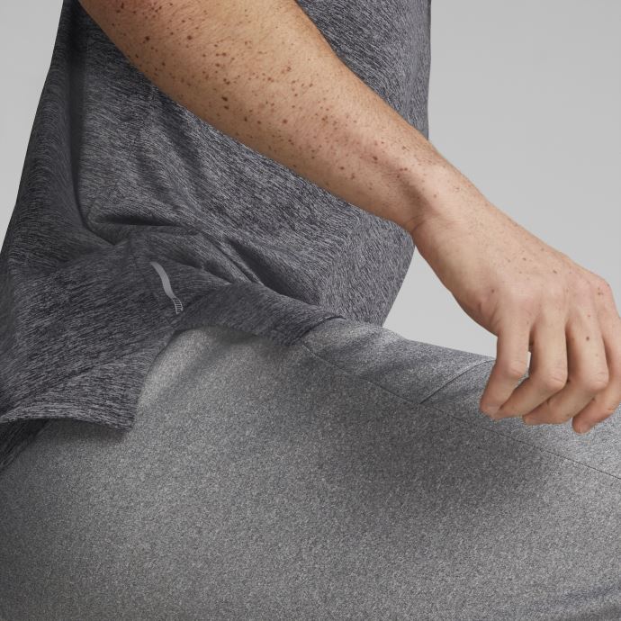 T-shirt D'entraînement à Manches Courtes Puma Canada Favorite Heather Pour Hommes Noir