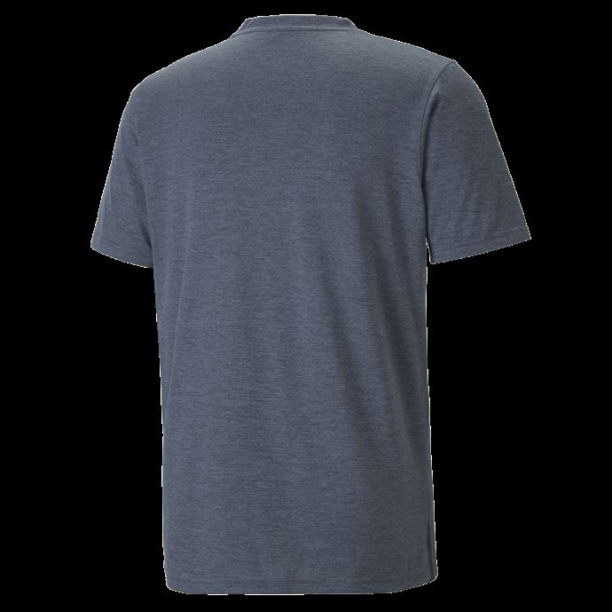 T-shirt D'entraînement à Manches Courtes Heather Préféré Pour Hommes Puma Canada Evening Sky
