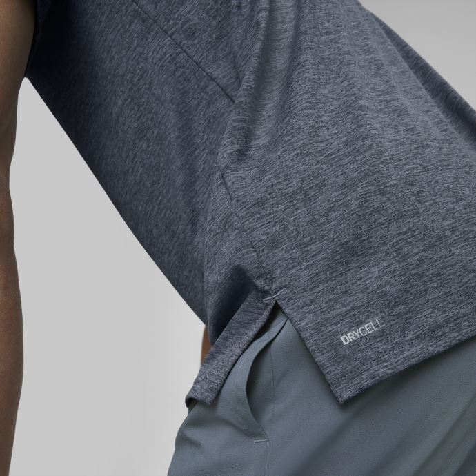 T-shirt D'entraînement à Manches Courtes Puma Canada Evening Sky Favorite Heather Pour Homme