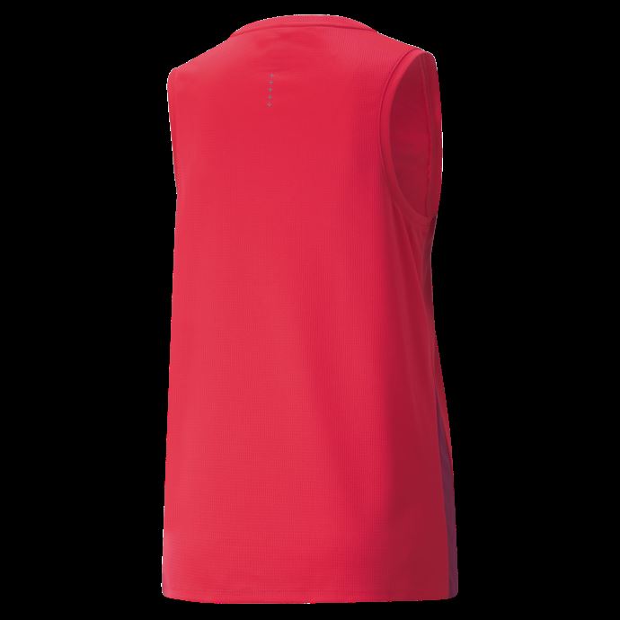 Puma Canada Sunblaze-persian Red Fan Favorite Débardeur De Course Pour Femme
