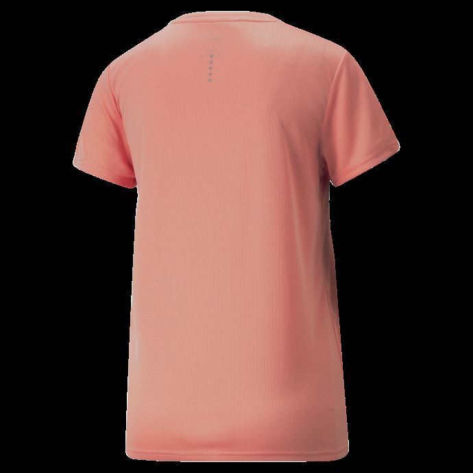 T-shirt De Course à Manches Courtes Pour Femme Préféré Puma Canada Rose Carnation
