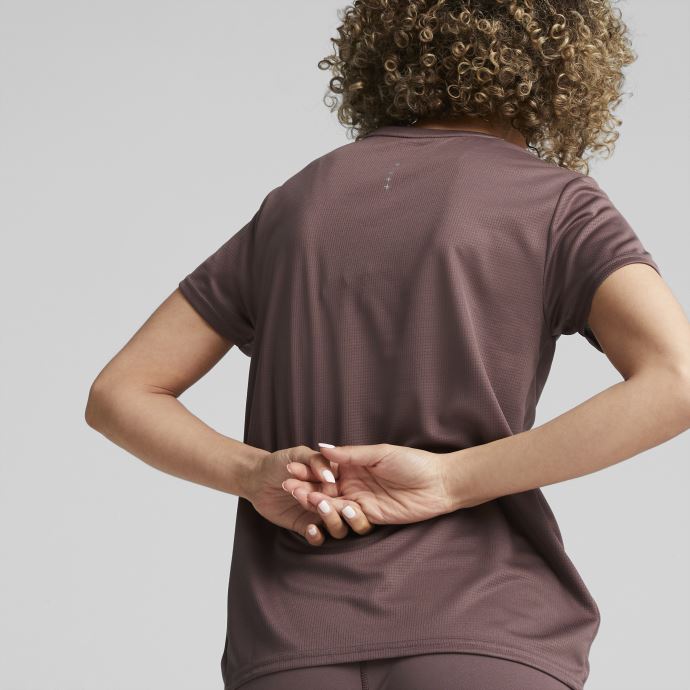 T-shirt De Course Puma Canada Favorite Prune Poussiéreux Pour Femme