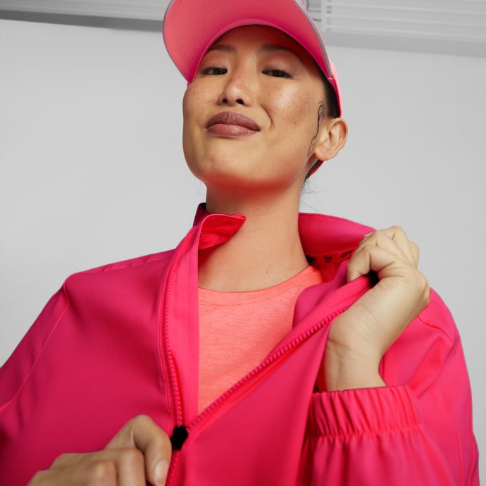 Puma Canada Sunset Glow Veste De Course Tissée Préférée Pour Femmes