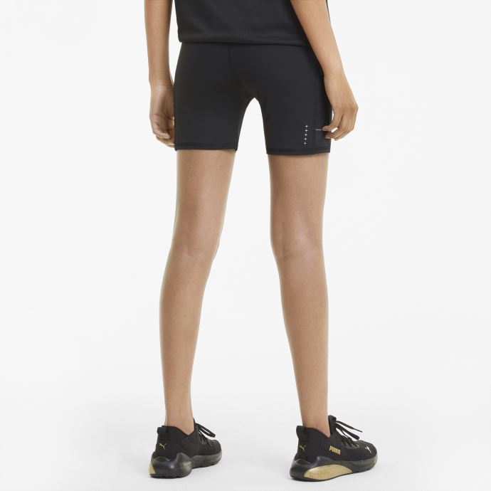 Puma Canada Short De Course Moulant Pour Femmes Favorites Noir
