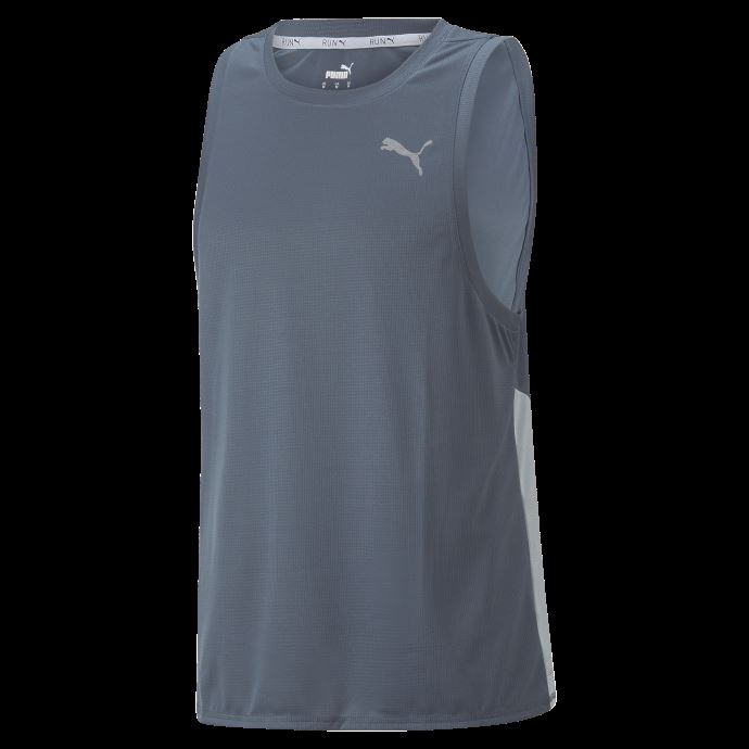 Soirée Sky-gris Platine Puma Canada Débardeur De Course Pour Hommes Favori

