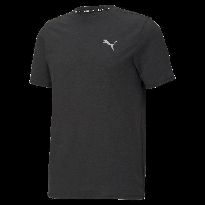 T-shirt De Course à Manches Courtes Favourite Heather Noir Chiné Pour Hommes Puma Canada

