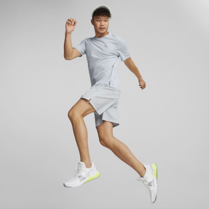 T-shirt De Course à Manches Courtes Favourite Heather Gris Platine Pour Homme Puma Canada
