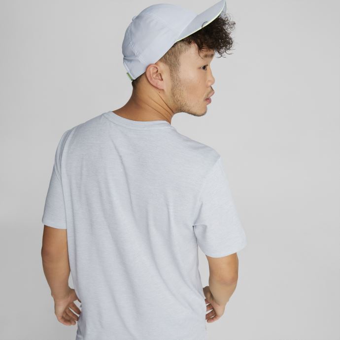 T-shirt De Course à Manches Courtes Favourite Heather Gris Platine Pour Homme Puma Canada
