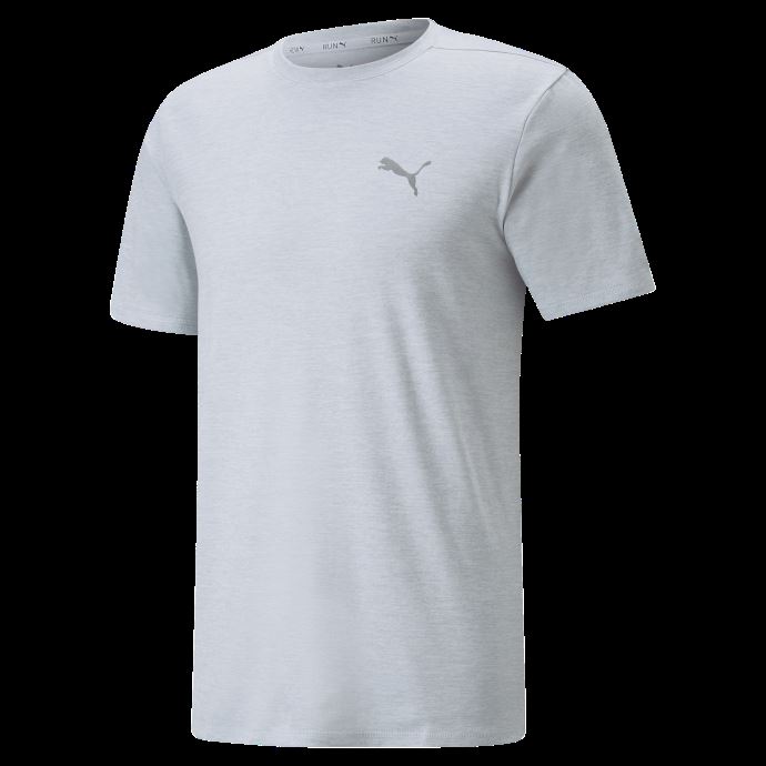 T-shirt De Course à Manches Courtes Favourite Heather Gris Platine Pour Homme Puma Canada
