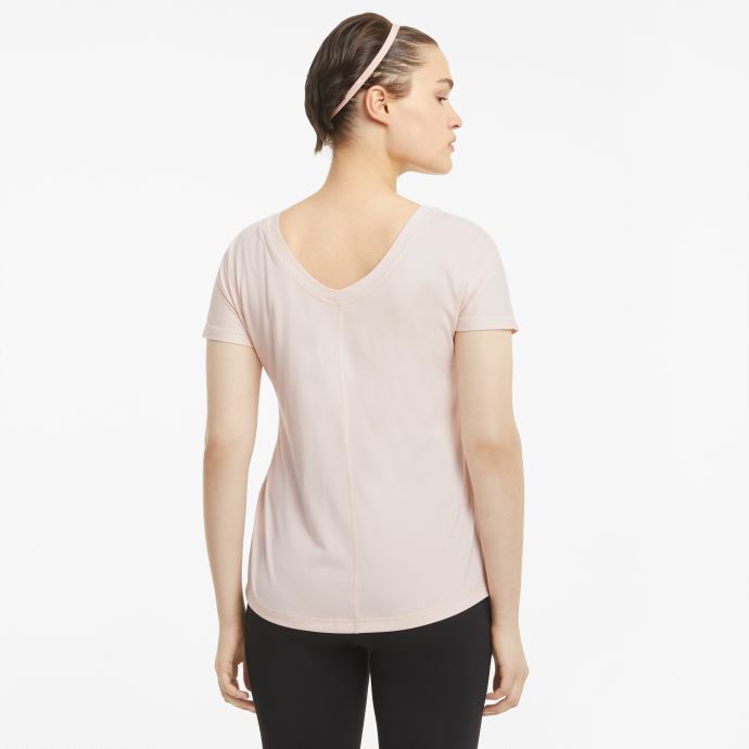 Puma Canada T-shirt D'entraînement Pour Femmes Chat Préféré Rose Nuage