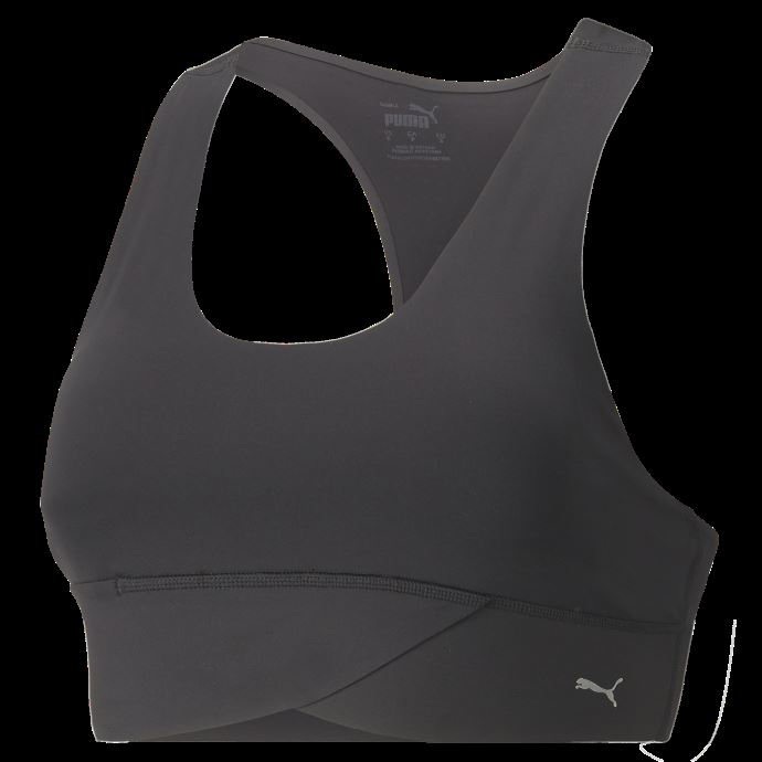 Soutien-gorge à Impact Moyen Puma Canada Forever Luxe Ellavate Pour Femme Chat Noir Réfléchissant
