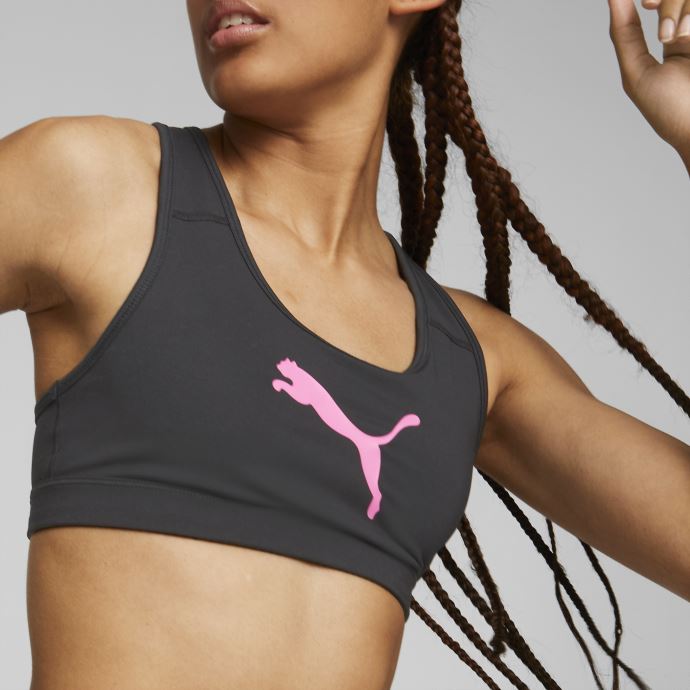 Soutien-gorge D'entraînement Chat Mi-impact 4keeps Noir-sunset Rose Puma Canada