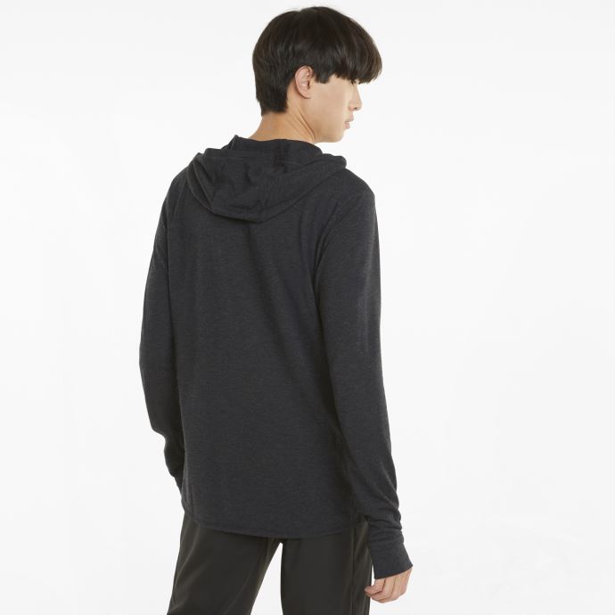 Couche Intermédiaire De Course à Pied En Laine Pour Hommes Puma Canada Noir