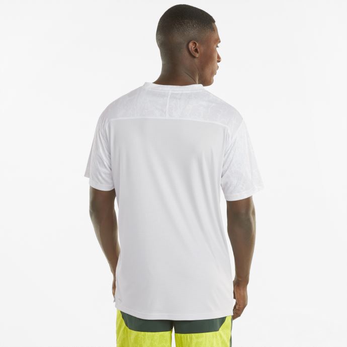 Nimbus Cloud-aop T-shirt D'entraînement Puma Canada Imprimé à Manches Courtes Pour Hommes