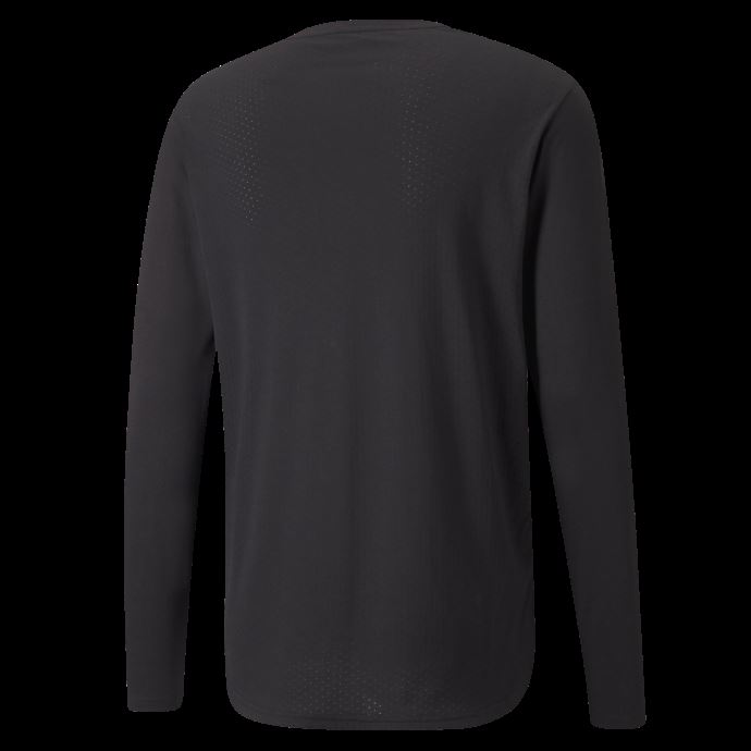 T-shirt D'entraînement Puma Canada Noir à Manches Longues Pour Hommes