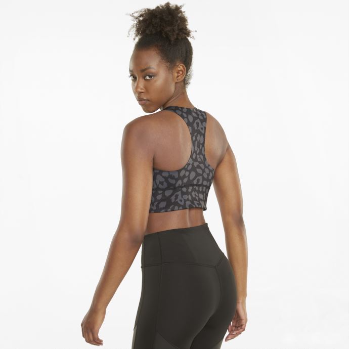 Soutien-gorge De Sport Graphique Ever Luxe Pour Femme Puma Canada Noir-animal Print