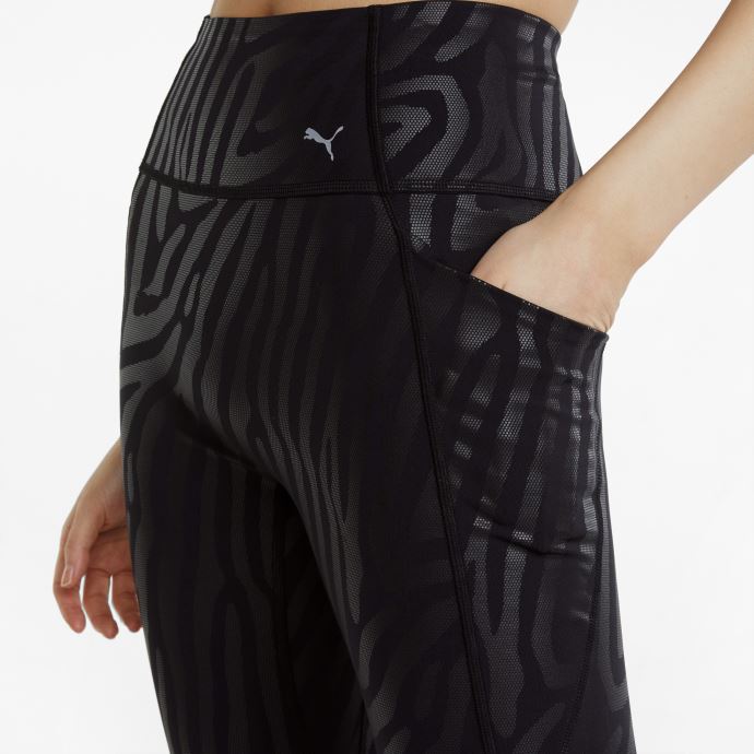 Legging D'entraînement Imprimé Zèbre Noir Forever Luxe Pour Femme Puma Canada
